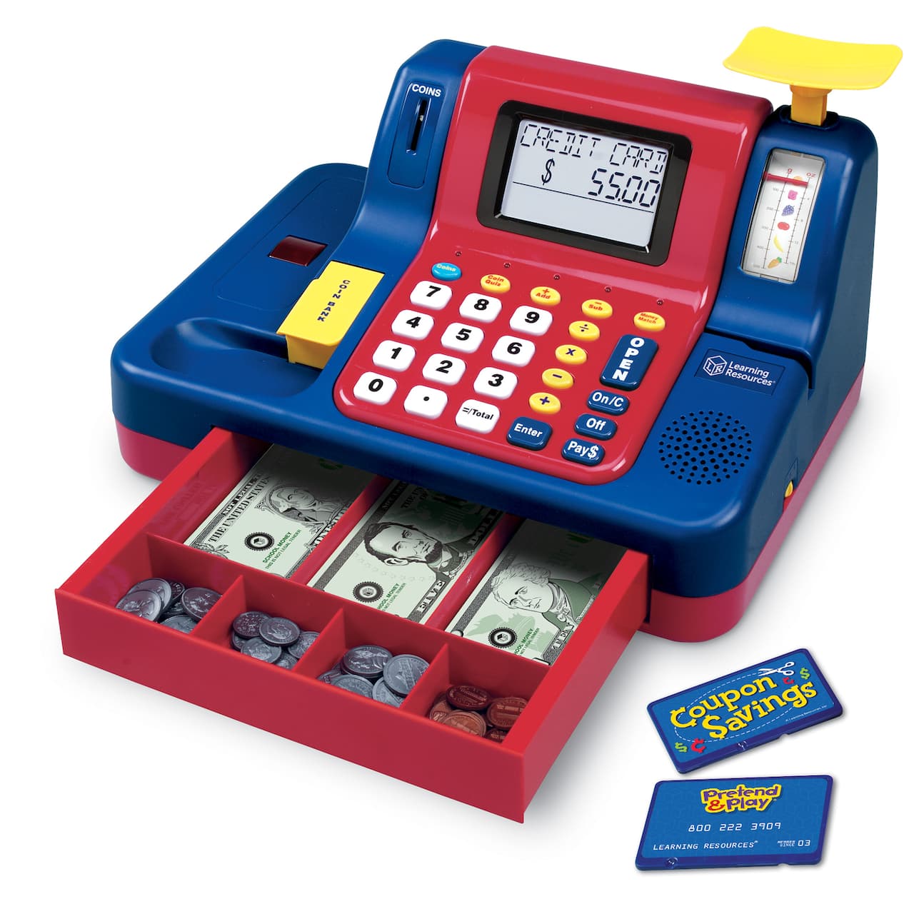 Learning Resources Pretend & Play Teaching Cash Register